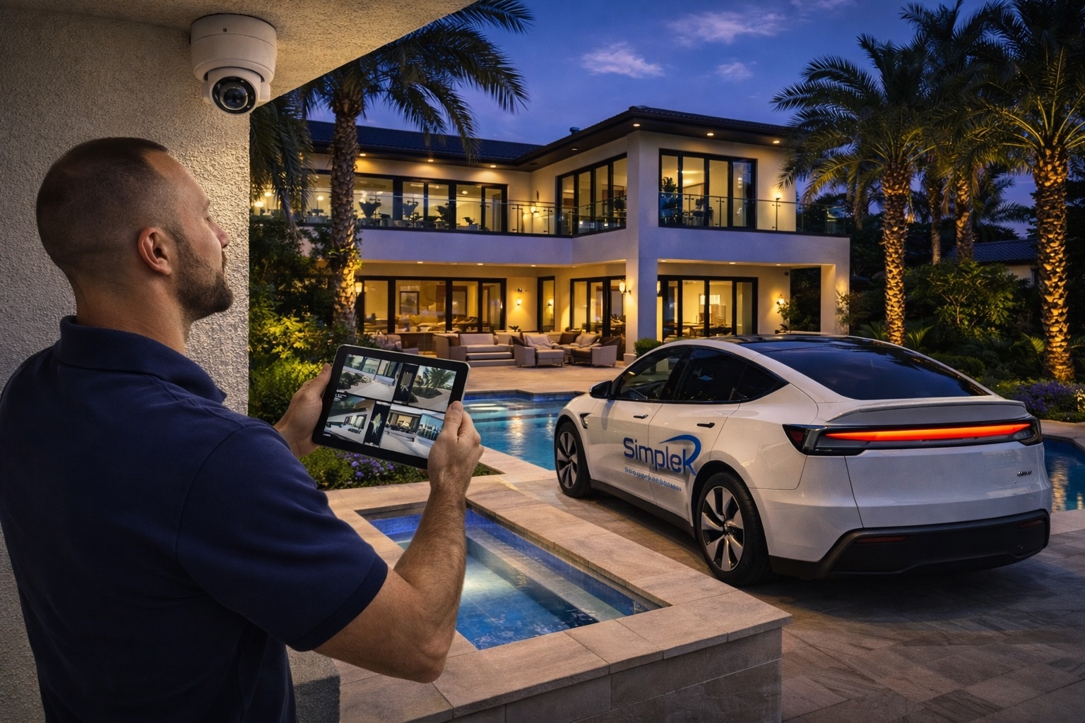 פרויקט סימפל קיי מספר 71 — התקנת מערכות אבטחה